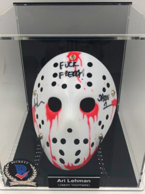ARI LEHMAN Movie Showcase</br>(“Jason Voorhees”) Freitag der 13.</br>Fuck Freddy! Inscription
