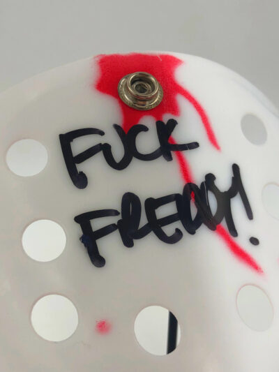 ARI LEHMAN Movie Showcase</br>(“Jason Voorhees”) Freitag der 13.</br>Fuck Freddy! Inscription – Bild 3