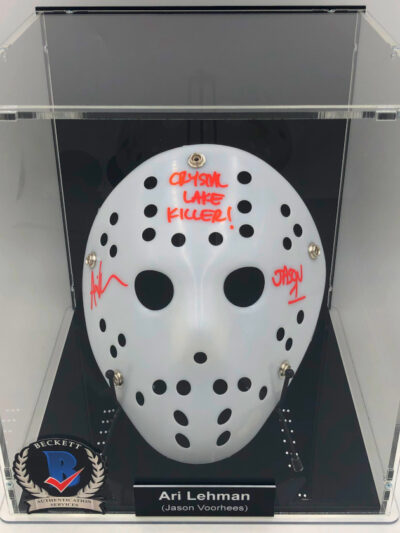 Movie Showcase Ari Lehman (“Jason Voorhees”) Freitag der 13., Crystal Lake Killer Inscription