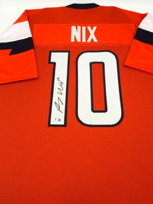 BO NIX (Denver Broncos)</br>maillot signé</br>Custom Pro Style Jersey Home