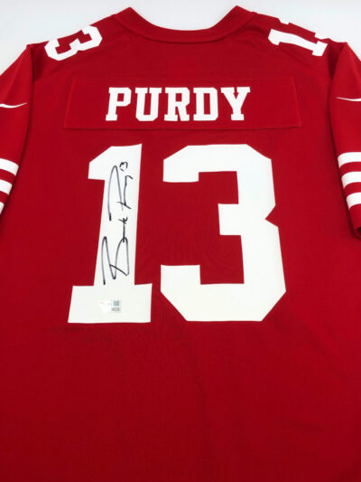 BROCK PURDY (San Francisco 49ers) signed jersey, Nike 49ers Limited Jersey