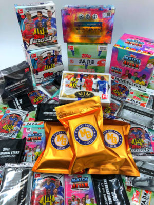 Bundesliga Trading Cards Pocket Pack “Gold Edition”</br>(5 unopened packs)