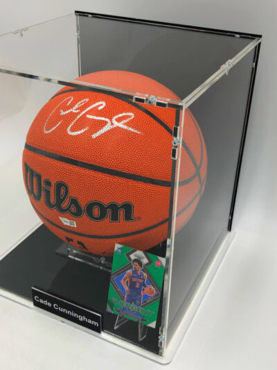 CADE CUNNINGHAM</br>Basketball Showcase (Detroit Pistons)</br>signierter Basketball, Wilson Authentic – Bild 6