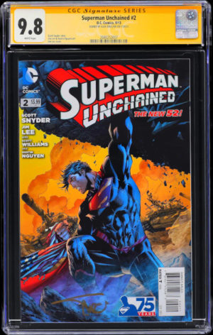 SUPERMAN UNCHAINED # 2 (Alex Sinclair)