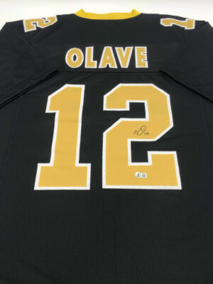 CHRIS OLAVE (New Orleans Saints)</br>signiertes Trikot</br>Custom Pro Style Jersey Home