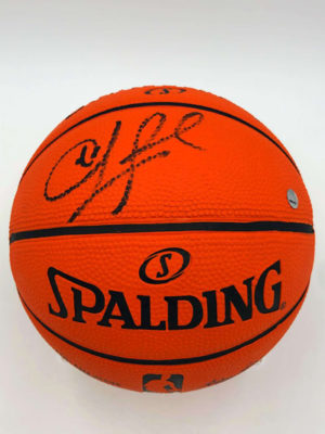 CHRIS PAUL (Golden State Warriors) signierter Basketball, MidSize Game Ball