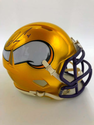 DALVIN COOK (Minnesota Vikings) mini-casque NFL signé, Flash