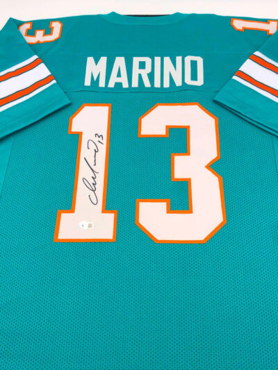 DAN MARINO (Miami Dolphins) signiertes Trikot, Custom Pro Style Jersey Home