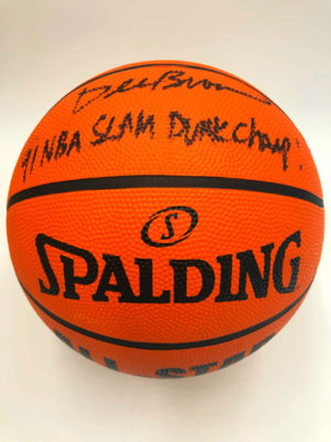 DEE BROWN (Boston Celtics) basket signé, All-Star