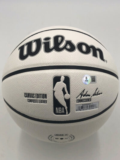DENNIS RODMAN (Chicago Bulls)</br>signierter Basketball</br>Canvas Edition – Bild 6