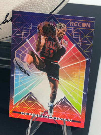DENNIS RODMAN</br>Basketball Showcase (Chicago Bulls)</br>signierter Basketball, Canvas Edition – Bild 7