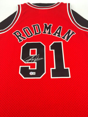 DENNIS RODMAN (Chicago Bulls)</br>Mitchell & Ness</br>NBA HWC Swingman Dynasty Home Jersey