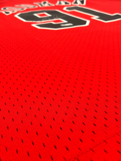 DENNIS RODMAN (Chicago Bulls)</br>Mitchell & Ness</br>NBA HWC Swingman Dynasty Home Jersey – Bild 4