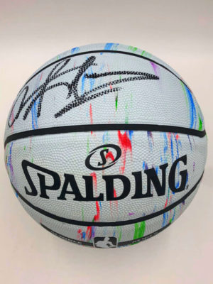 DENNIS RODMAN (Chicago Bulls) signierter Basketball, Marble Series