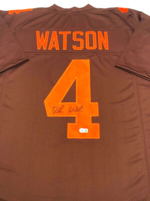 DESHAUN WATSON (Cleveland Browns)</br>signiertes Trikot</br>Custom Pro Style Jersey Home