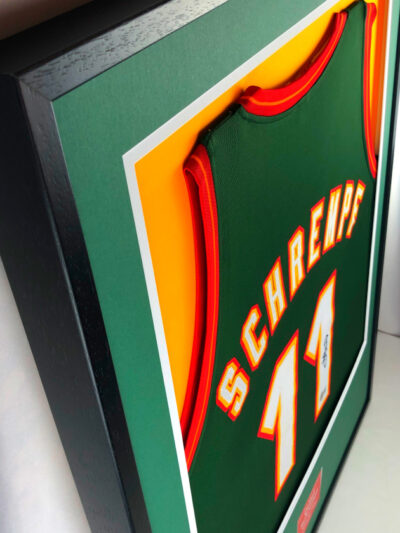DETLEF SCHREMPF (Seattle SuperSonics)</br>Sonics Pro Style Jersey, 1995 Road Custom - Image 4