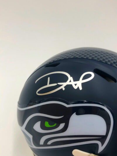 DEVON WITHERSPOON (Seattle Seahawks) signierter NFL Mini Helm, Speed Helmet – Bild 2