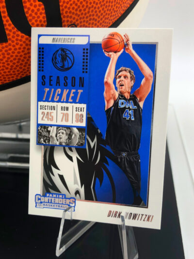 DIRK NOWITZKI</br>Basketball Showcase (Dallas Mavericks)</br>signierter Basketball, Hardwood Classics – Bild 7