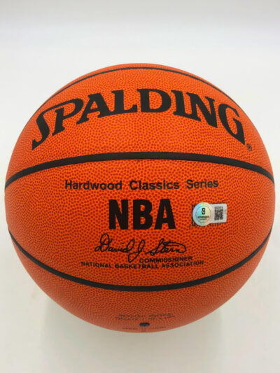 DIRK NOWITZKI</br>Basketball Showcase (Dallas Mavericks)</br>signierter Basketball, Hardwood Classics – Bild 12