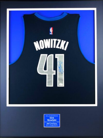 DIRK NOWITZKI (Dallas Mavericks)</br>Dallas 2015/16 Alternate Edition Style Custom Jersey – Bild 11