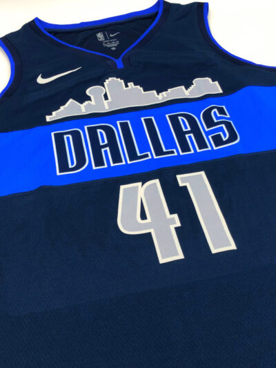 DIRK NOWITZKI (Dallas Mavericks) Nike</br>Dallas Mavericks 2017/18 Statement Authentic Jersey - Image 4