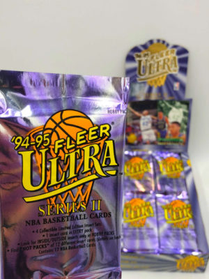 1994 Fleer Ultra NBA Basketball Cards,</br>Hobby Pack