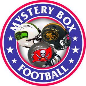 NFL Full Size Helmet Mystery Box: SUPERSTAR HUNTER SERIES (Bonus Jersey Chance!)