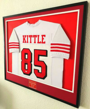 GEORGE KITTLE (San Francisco 49ers) San Francisco Pro Style Jersey, Throwback White