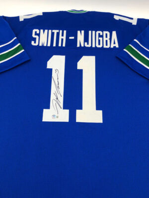 JAXON SMITH-NJIGBA (Seattle Seahawks)</br>signiertes Trikot</br>Custom Pro Style Jersey Away