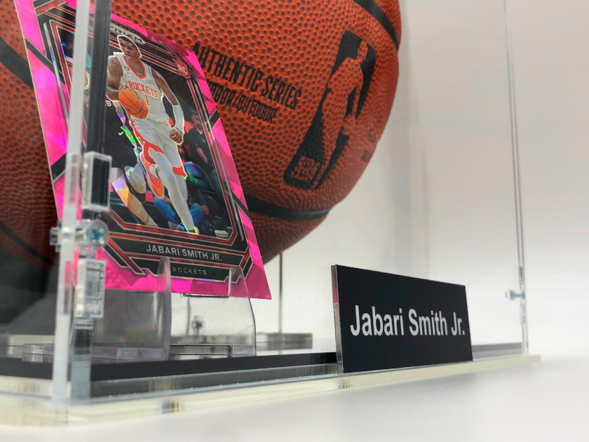 JABARI SMITH JR.</br>Basketball Showcase (Houston Rockets)</br>pallone da basket autografato, Wilson Authentic Series - immagine 8