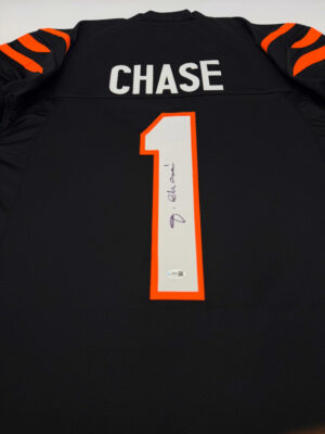 JA’MARR CHASE (Cincinnati Bengals)</br>signiertes Trikot</br>Pro Style Custom Jersey Home
