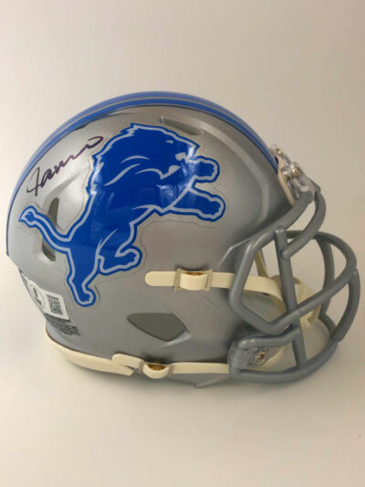 JAMESON WILLIAMS (Detroit Lions) mini-casque NFL signé, Speed Helmet