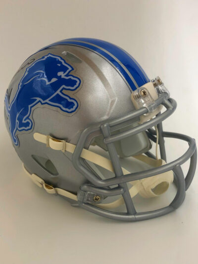 JAMESON WILLIAMS (Detroit Lions) signierter NFL Mini Helm, Speed Helmet – Bild 3