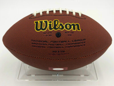 JOE MONTANA</br>Football Showcase (San Francisco 49ers)</br>signierter Football, NFL Super Grip – Bild 11
