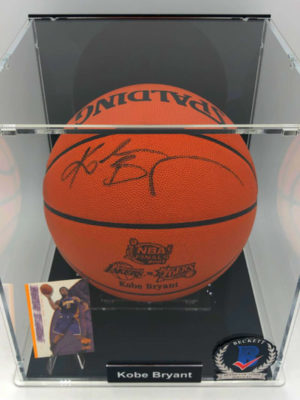 KOBE BRYANT</br>Basketball Showcase (Los Angeles Lakers)</br>basket firmato, Kobe Finals Edition