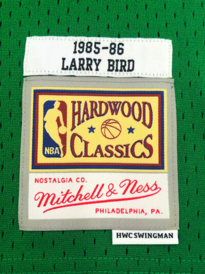 LARRY BIRD (Boston Celtics)</br>Mitchell & Ness</br>NBA HWC Swingman 80’s Home Jersey – Bild 5