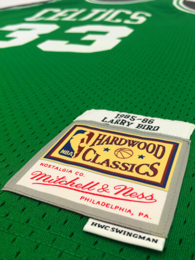 LARRY BIRD (Boston Celtics)</br>Mitchell & Ness</br>NBA HWC Swingman 80’s Home Jersey – Bild 6