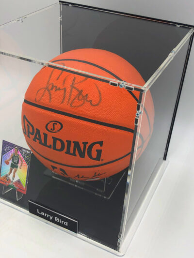 LARRY BIRD</br>Basketball Showcase (Boston Celtics)</br>signierter Basketball, Game Ball Series – Bild 6