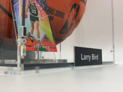 LARRY BIRD</br>Basketball Showcase (Boston Celtics)</br>signierter Basketball, Game Ball Series – Bild 8