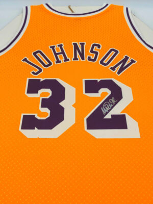 MAGIC JOHNSON (Los Angeles Lakers)</br>Mitchell & Ness</br>NBA HWC Swingman Home Jersey