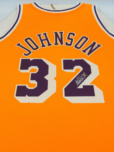 MAGIC JOHNSON (Los Angeles Lakers) Mitchell & Ness NBA HWC Swingman Home Jersey