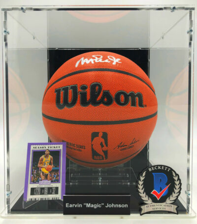 Basketball Showcase EARVIN “MAGIC” JOHNSON (Los Angeles Lakers), Authentic Series
