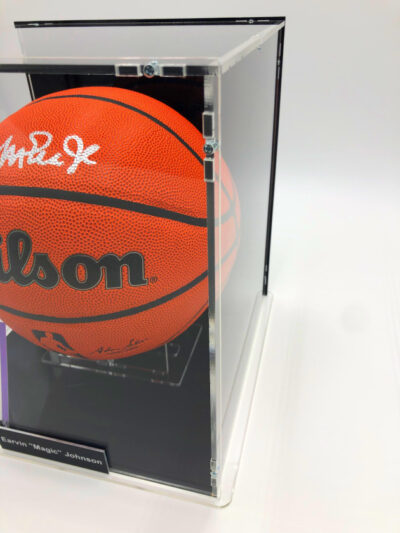 EARVIN “MAGIC” JOHNSON</br>Basketball Showcase (Los Angeles Lakers)</br>signierter Basketball, Authentic Series – Bild 6