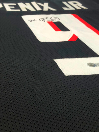 MICHAEL PENIX JR. (Atlanta Falcons)</br>signiertes Trikot</br>Custom Pro Style Jersey Home – Bild 5