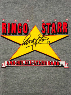 RINGO STARR (The Beatles) signed sweatshirt,</br>Japan Tour 1989