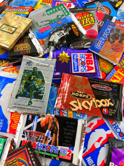 NBA Trading Cards Mystery Box</br>“Old School Edition 2024-25”</br>(10 unopened packs) – Bild 3