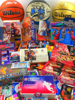 NBA Trading Cards Mystery Box</br>« Old School Edition 2026 »</br>(10 packs non ouverts)