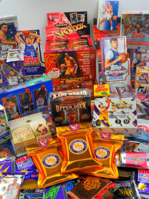 NBA Trading Cards Pocket Pack</br>“Gold Edition 2026”</br>(5 unopened packs)