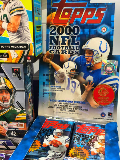 NFL Trading Cards Mystery Box </br> "Modern Superstars Edition 2024-25"</br>(10 unopened packs) - Image 8