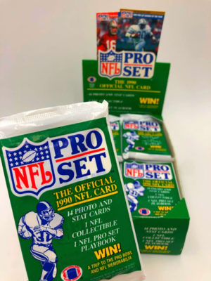 1990 NFL Pro Set – The Official NFL Card, Wax Pack